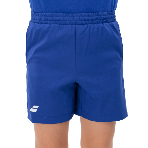 Pantalones Cortos  y Pantalones Boy Babolat Play Logo 5in Shorts Nino  Sodalite Blue 3BP20614118