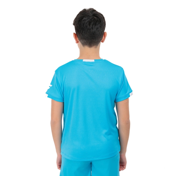 Babolat Play Crew Classic Camiseta Niño - Cyan Blue