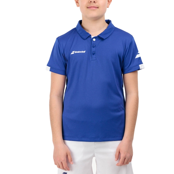 Tennis Polo and Shirts Boy Babolat Play Polo Boy  Sodalite Blue 3BP20214118