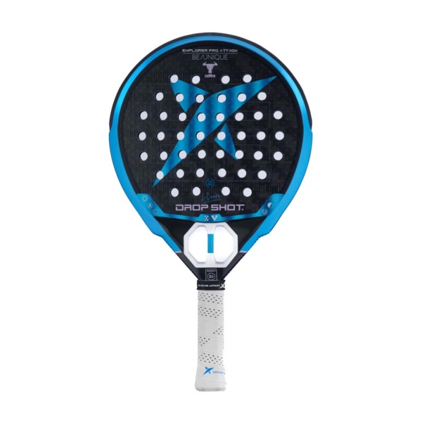 Drop Shot Be Unique Padel Racket Drop Shot Explorer Pro Attack Padel  Black/Blue DP304021