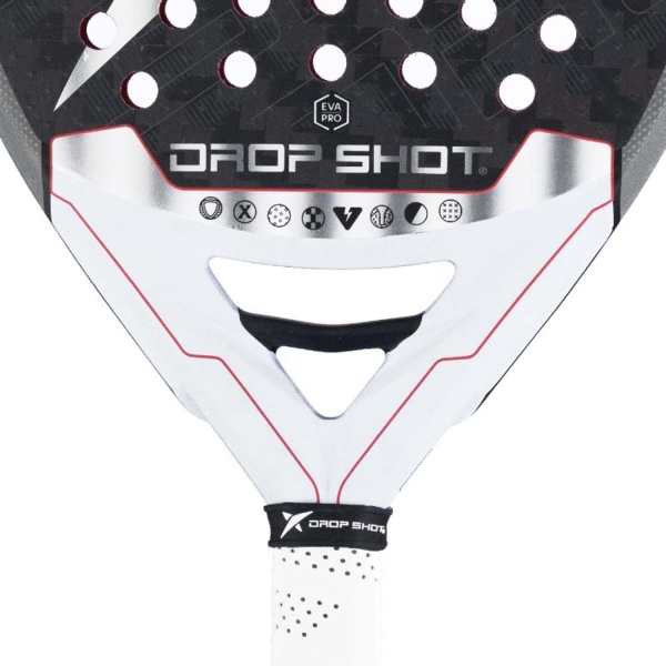 Drop Shot Conqueror Attack Padel - Black/Grey/Red