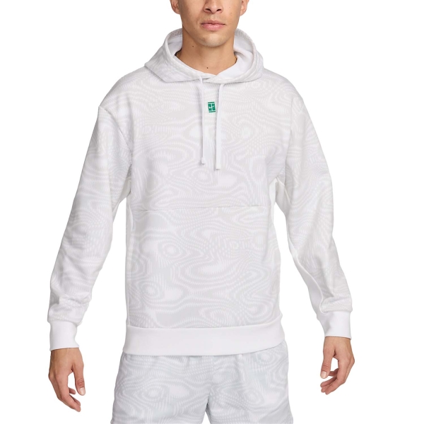 Men's Tennis Shirts and Hoodies Nike Heritage Hoodie  White FD5396100