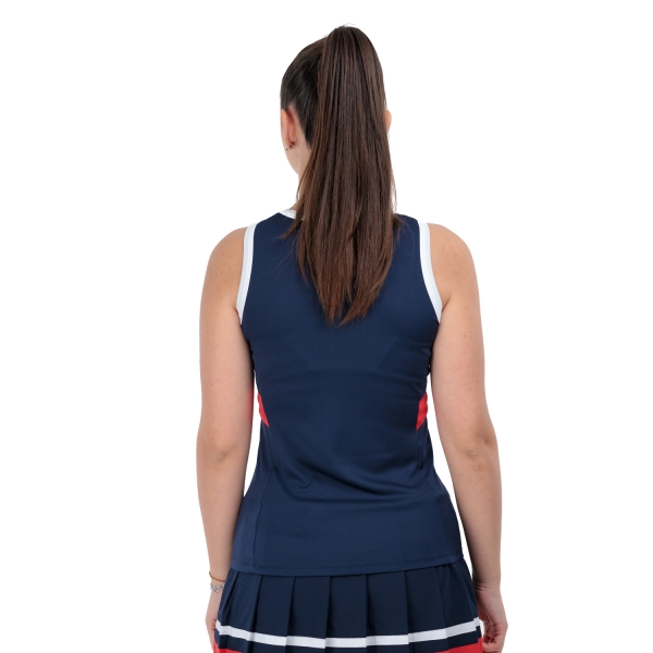 Fila Lissy Top - Navy/Red