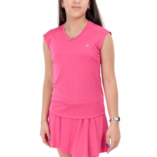 Top y Camisetas Niña Fila Maisie Camiseta Nina  Hot Pink FJX2413306700