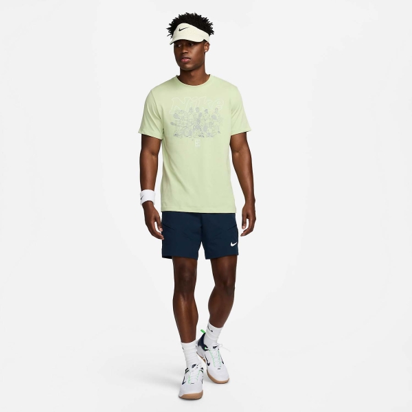 Nike Court Camiseta - Olive Aura
