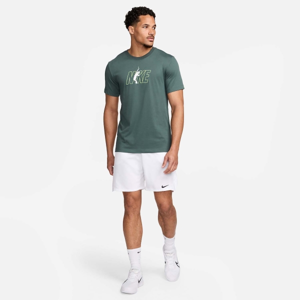 Nike Court Open Maglietta - Vintage Green
