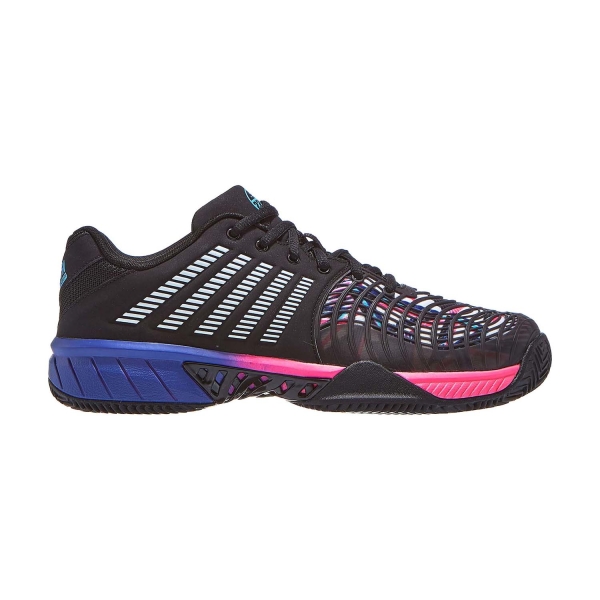 Padel Shoes KSwiss Express Light 3 Padel  Black/True Blue/Neon Pink 08900005M