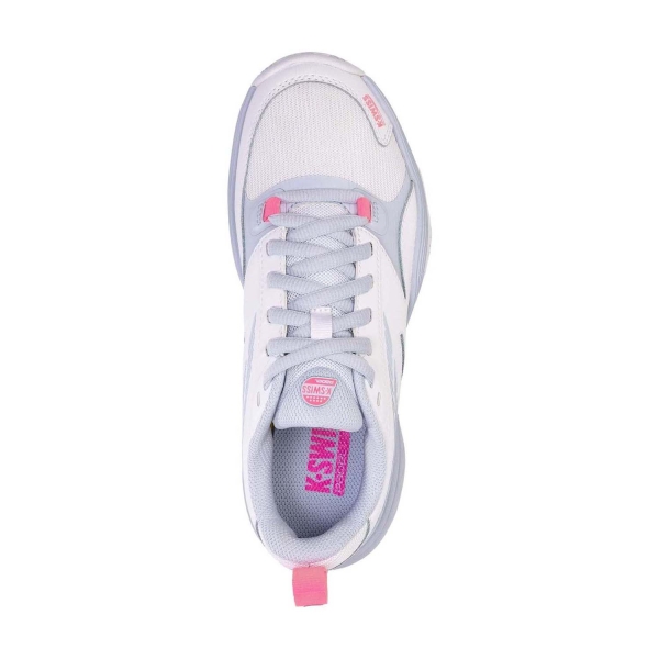 K-Swiss SpeedEx Padel - White/Arctic Ice/Neon Pink