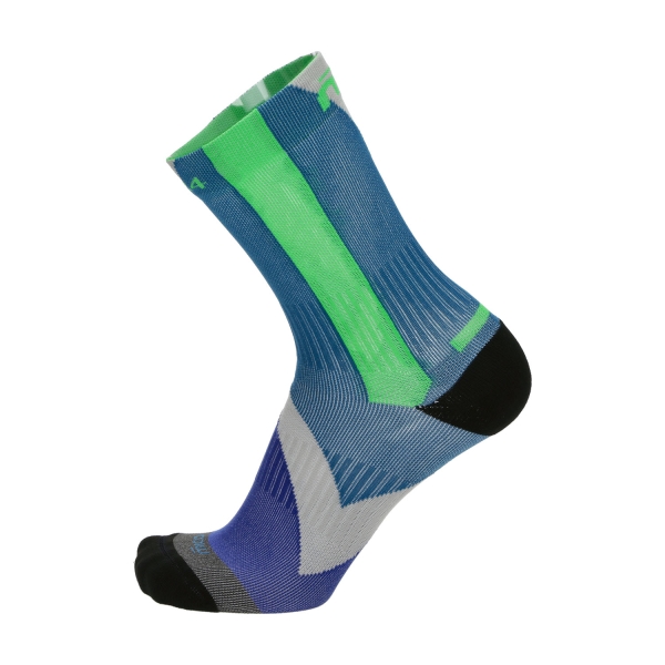 Mico Light Weight X-Performance Socks - Blu/Verde/Nero/Bianco