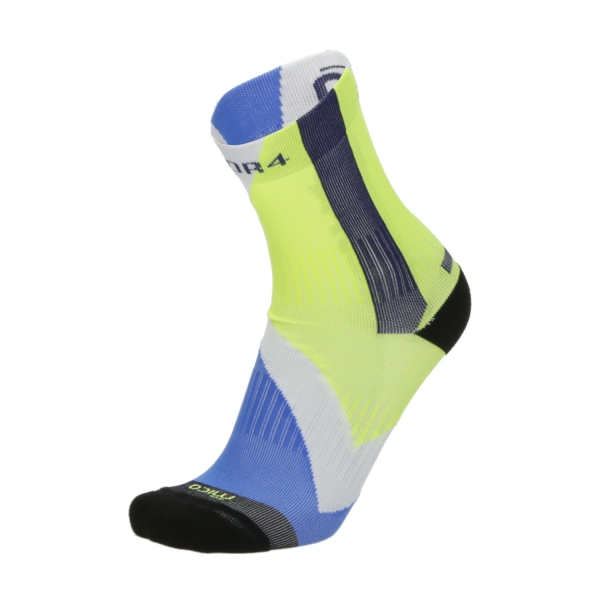 Tennis Socks Mico Light Weight XPerformance Socks  Giallo/Blu/Nero/Bianco CA 1266 953