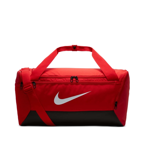 Tennis Bag Nike Brasilia 9.5 Small Duffle  University Red/Black/White DM3976657