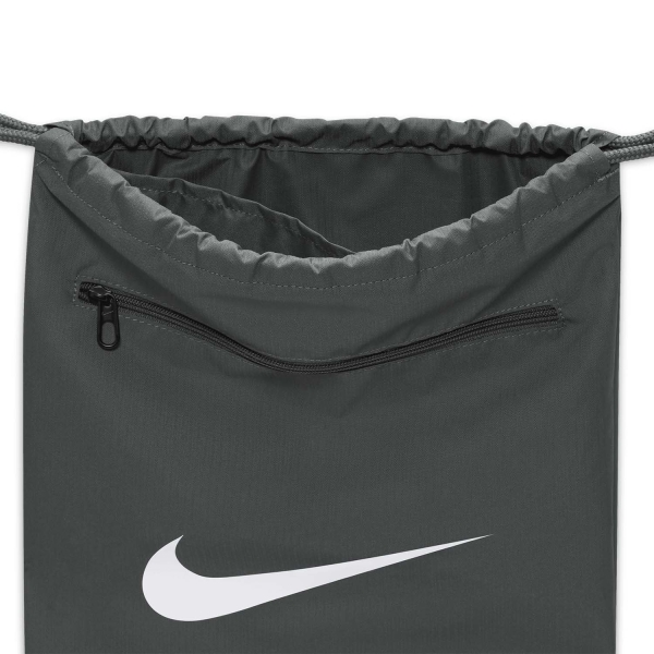 Nike Brasilia 9.5 Sackpack - Iron Grey/Black/White
