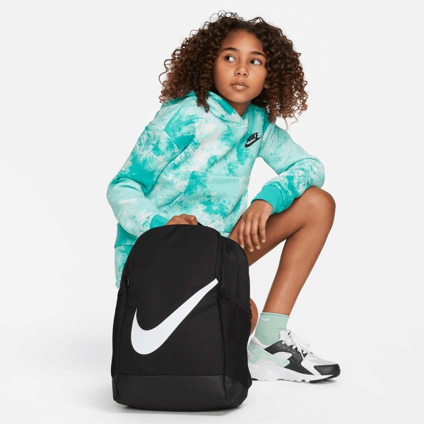 Nike Brasilia Zaino Bambini - Black/White