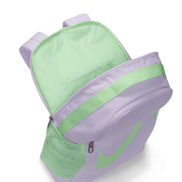 Nike Brasilia Backpack Junior - Lilac Bloom/Vapor Green