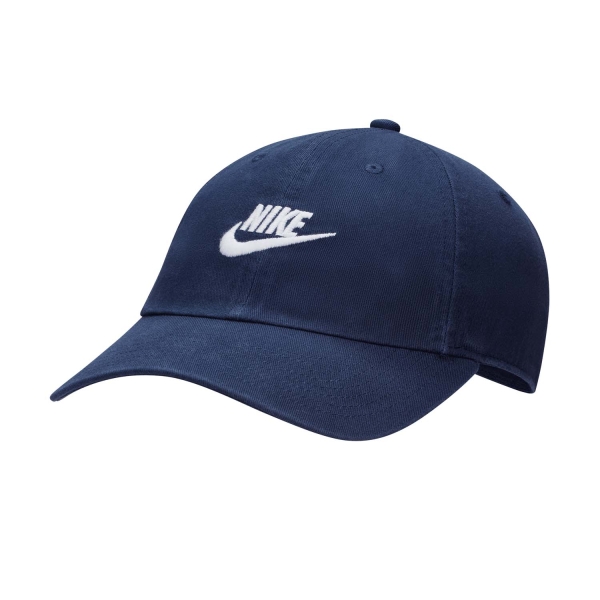 Tennis Hats and Visors Nike Club Cap  Midnight Navy/White FB5368410