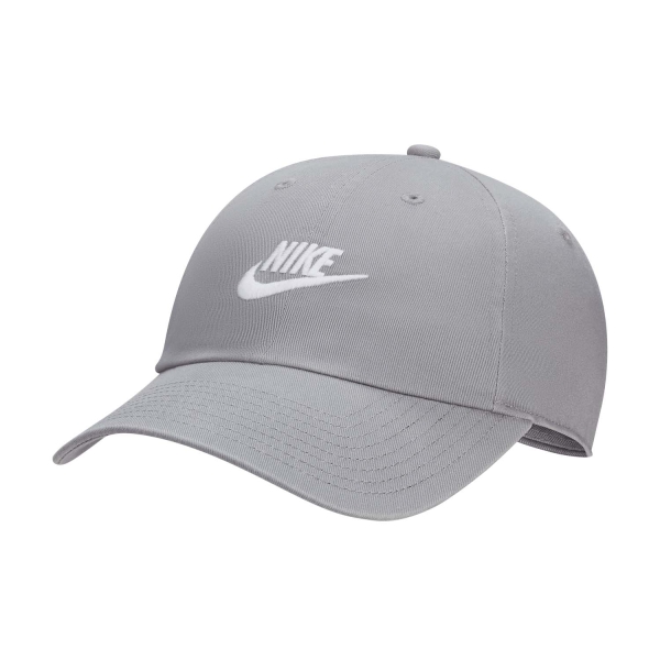 Cappelli e Visiere Tennis Nike Club Cappello  Particle Grey/White FB5368073