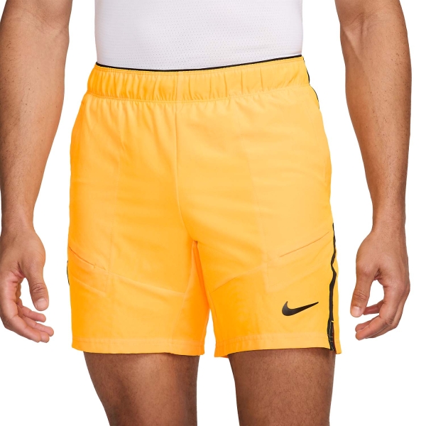 Pantaloncini Tennis Uomo Nike Court Advantage 7in Pantaloncini  Laser Orange/Black FD5336845