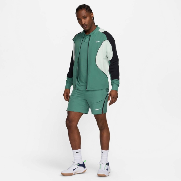 Nike Court Advantage Jacket - Bicoastal/Black/Barely Green/White