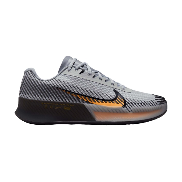 Calzado Tenis Hombre Nike Court Air Zoom Vapor 11 Clay  Wolf Grey/Laser Orange/Black DV2014004