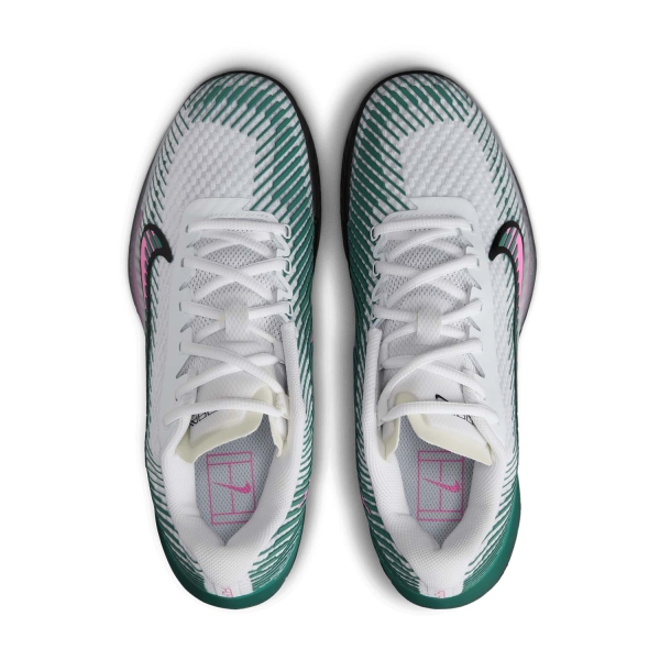 Nike Court Air Zoom Vapor 11 HC - White/Playful Pink/Bicoastal/Black