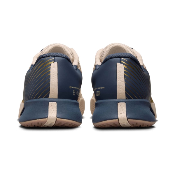 Nike Court Air Zoom Vapor Pro 2 Clay Premium - Sanddrift/Metallic Gold/Thunder Blue
