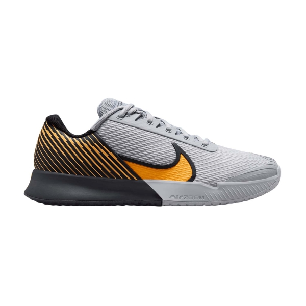 Men`s Tennis Shoes Nike Court Air Zoom Vapor Pro 2 HC  Wolf Grey/Laser Orange/Black DR6191005