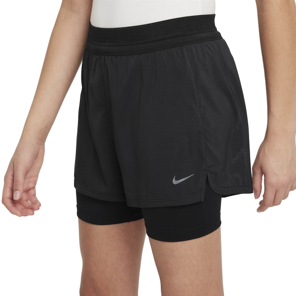 Shorts and Skirts Girl Nike Court DriFIT ADV 2.5in Shorts Girl  Black FJ6860010