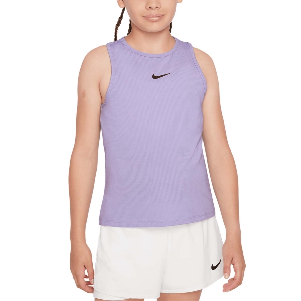 Top y Camisetas Niña Nike Court DriFIT Victory Top Nina  Hydrangeas/Black CV7573515