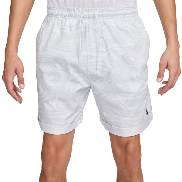 Pantaloncini Tennis Uomo Nike Court Heritage 6in Pantaloncini  White FD5405100