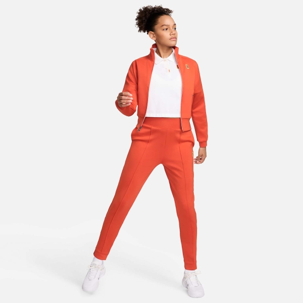 Nike Court Heritage Logo Chaqueta - Rust Factor