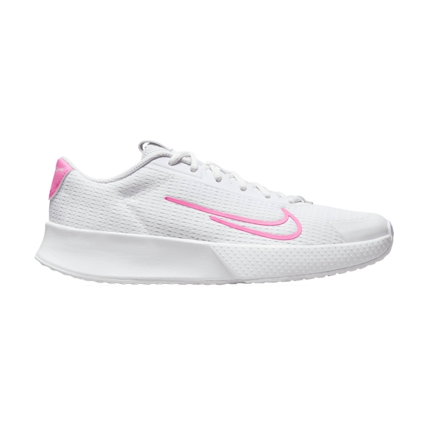Calzado Tenis Mujer Nike Court Vapor Lite 2 HC  White/Playful Pink DV2019107