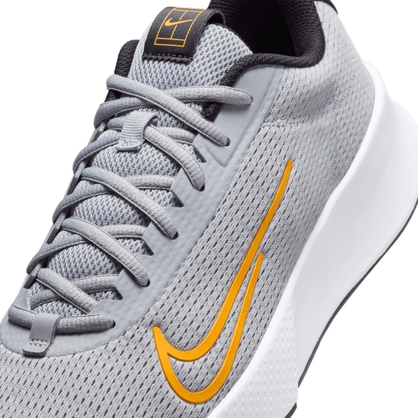 Nike Court Vapor Lite 2 HC - Wolf Grey/Laser Orange/Black