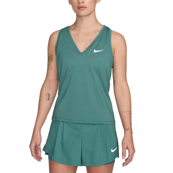 Top de Tenis Mujer Nike Court Victory Logo Top  Bicoastal/White CV4784361