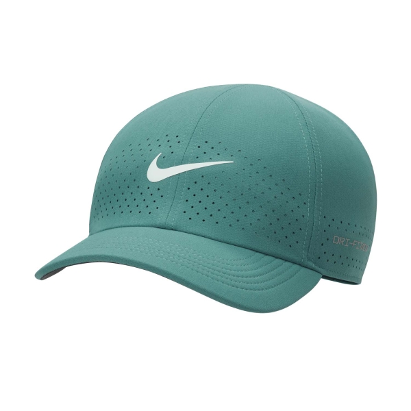 Tennis Hats and Visors Nike DriFIT ADV Club Cap  Bicoastal/Barely Green FB5598361