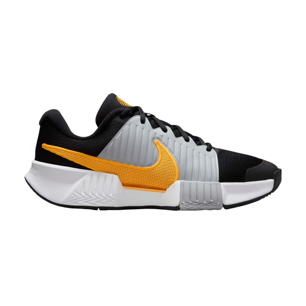 Men`s Tennis Shoes Nike Zoom GP Challenge Pro HC  Black/Laser Orange/Wolf Grey/White FB3145006