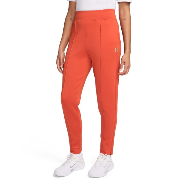 Women's Tennis Pants and Tights Nike Heritage Knit Pants  Rust Factor DA4722811