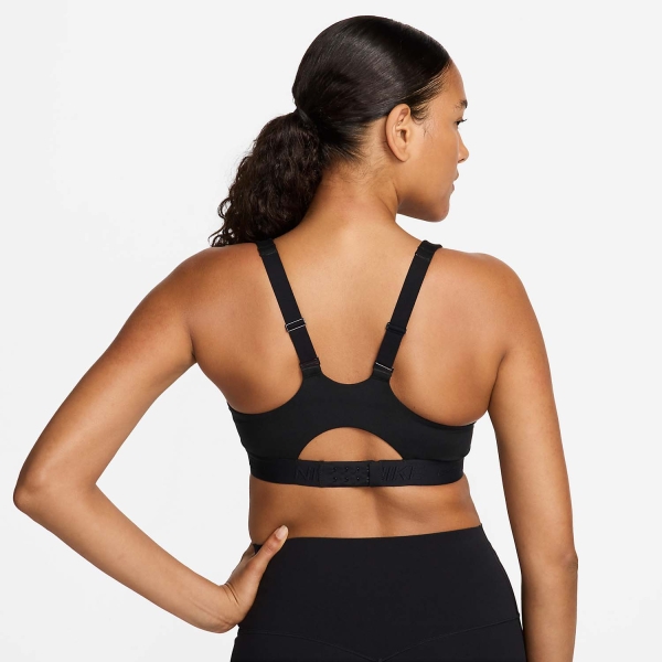 Nike Indy Swoosh Reggiseno Sportivo - Black