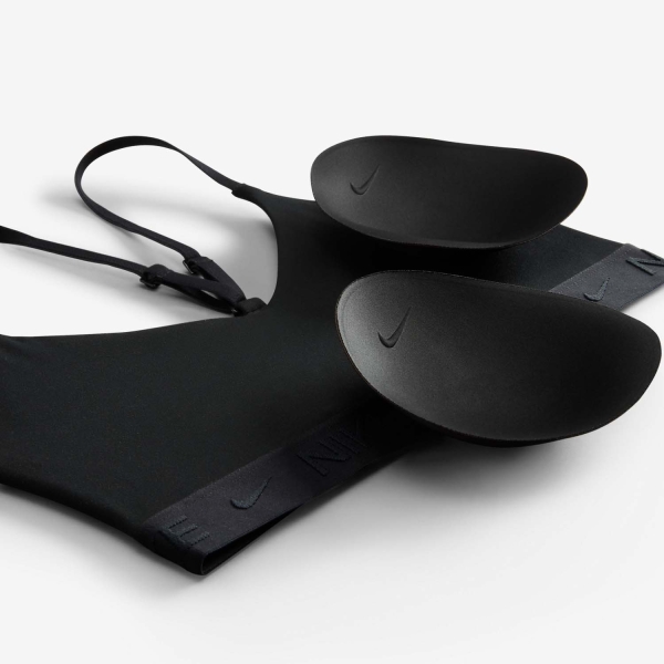 Nike Indy Swoosh Reggiseno Sportivo - Black
