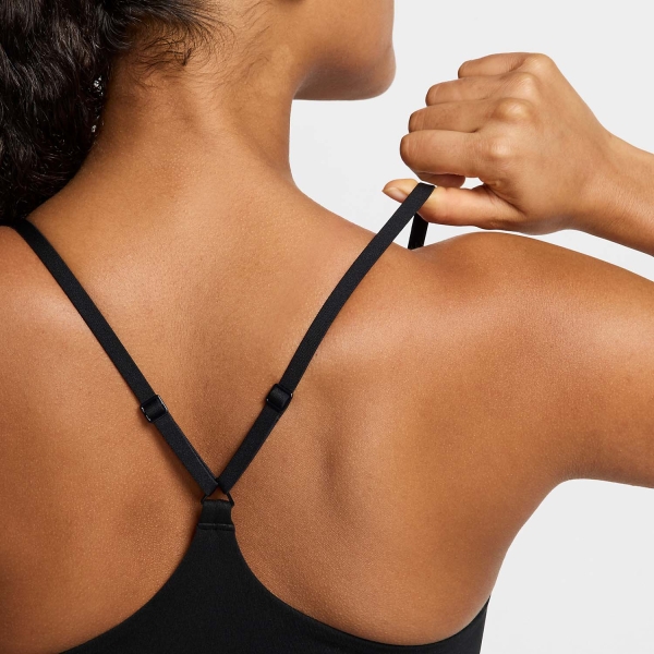 Nike Indy Swoosh Reggiseno Sportivo - Black