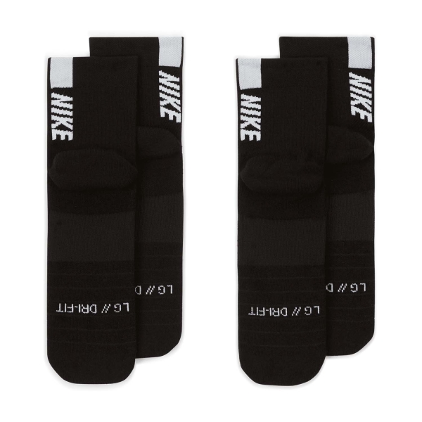 Nike Multiplier x 2 Socks - Black/White