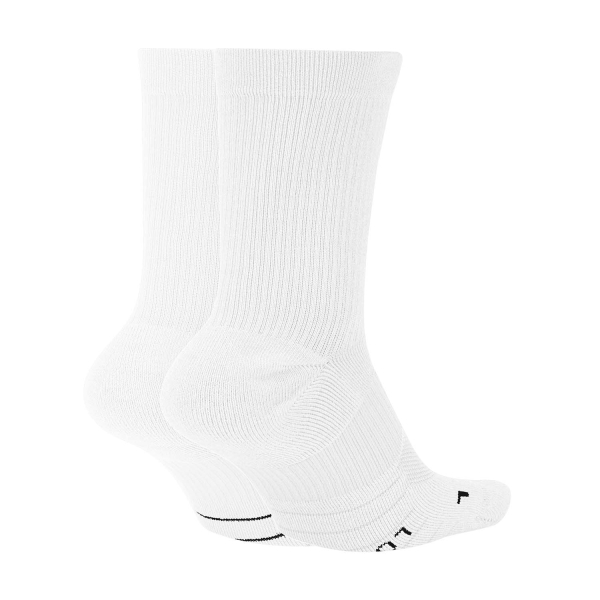 Nike Multiplier Crew x 2 Socks - White/Black