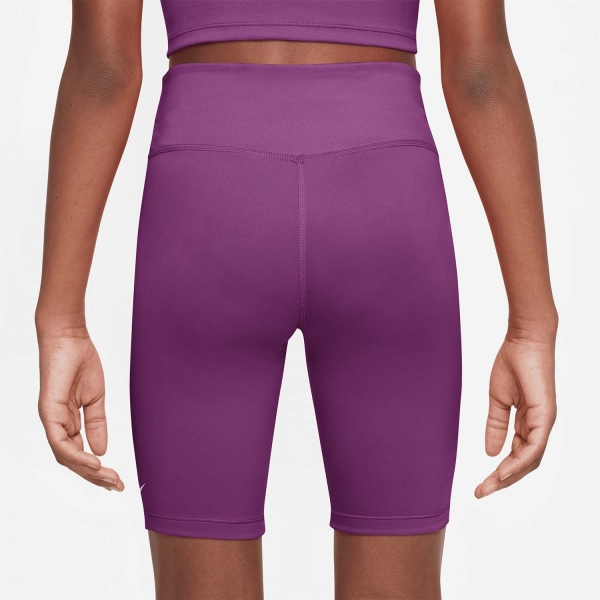 Nike One 7in Shorts Girl - Viotech/White