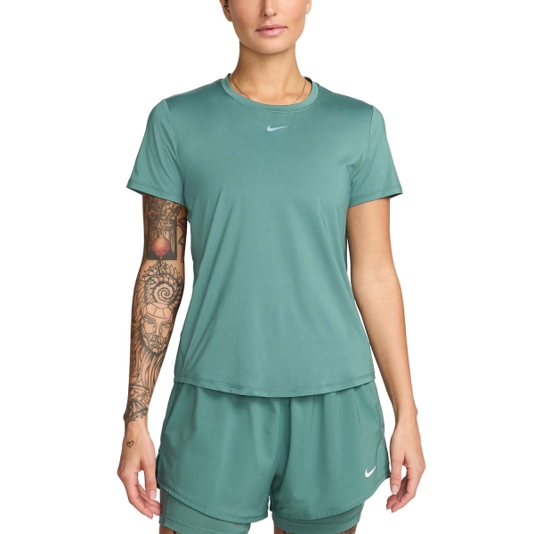 Camisetas y Polos de Tenis Mujer Nike One Classic Camiseta  Bicoastal/Black FN2798361