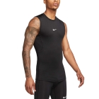 Nike Pro Dri-FIT Logo Canotta - Black/White