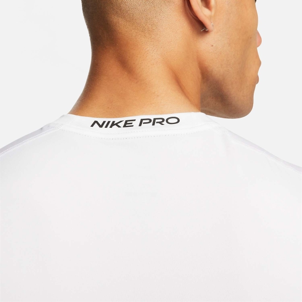 Nike Pro Dri-FIT Logo Canotta - White/Black
