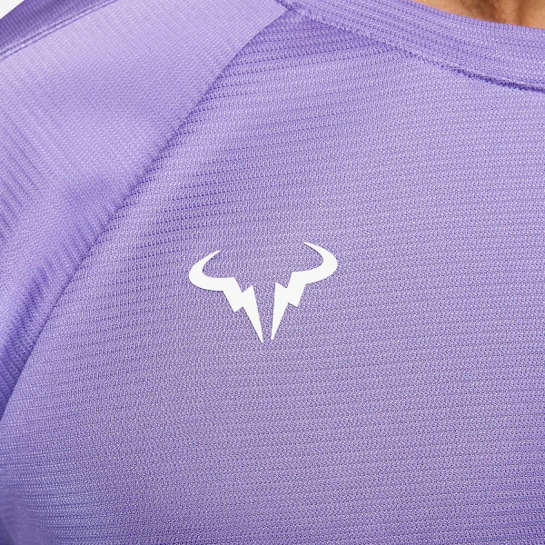 Nike Rafa Challenger Maglietta - Space Purple/White