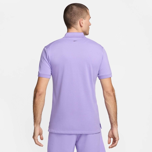 Nike Rafa Logo Polo - Space Purple/White