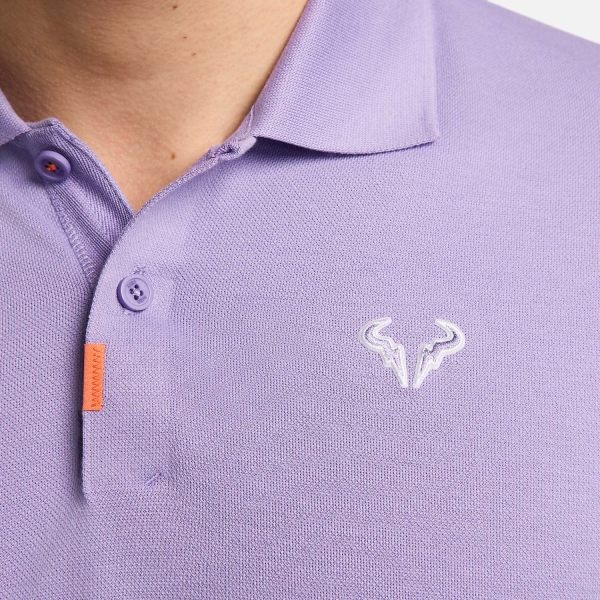 Nike Rafa Logo Polo - Space Purple/White