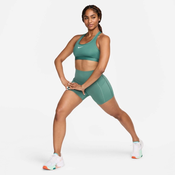 Nike Swoosh Reggiseno Sportivo - Bicoastal/White