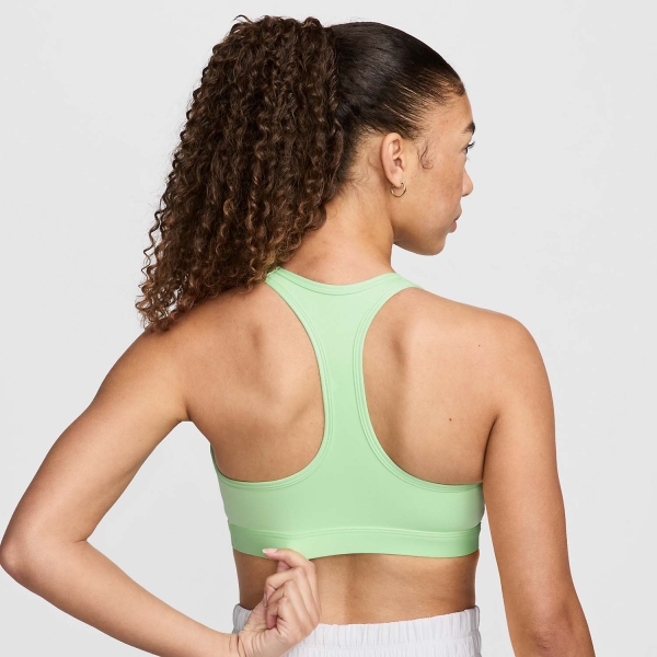 Nike Swoosh Reggiseno Sportivo - Vapor Green/White